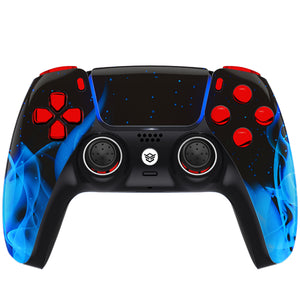 HEXGAMING RIVAL Controller for PS5, PC, Mobile - Blue Flame