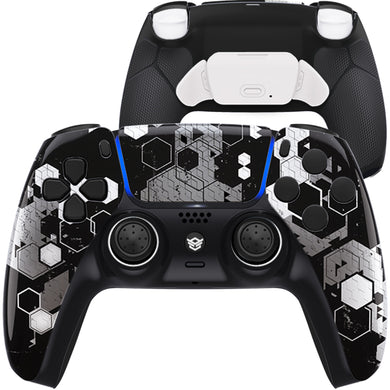 HEXGAMING RIVAL Controller for PS5, PC, Mobile - Hexcamouflage Gray Black