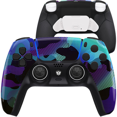 HEXGAMING RIVAL Controller for PS5, PC, Mobile - Camouflage Blue