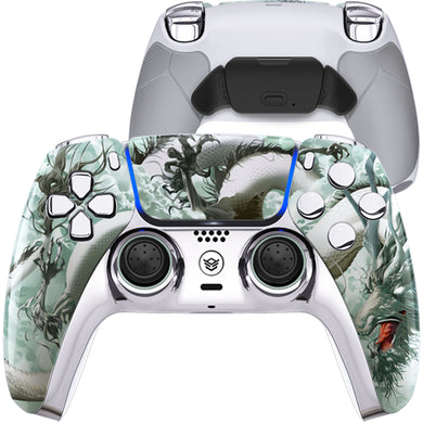HEXGAMING RIVAL Controller for PS5, PC, Mobile - Jade Dragon - Cloud Dominator