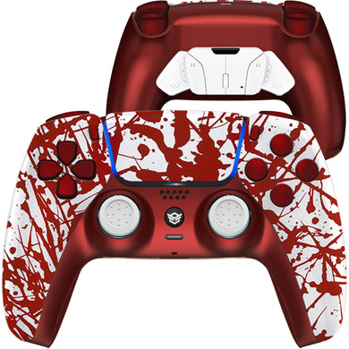 HEXGAMING RIVAL PRO Controller for PS5, PC, Mobile- Blood Splatter