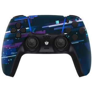 HEXGAMING RIVAL PRO Controller for PS5, PC, Mobile - Blue Space Distortion