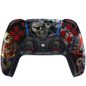 HEXGAMING RIVAL PRO Controller for PS5, PC, Mobile - Ghost of Samurai