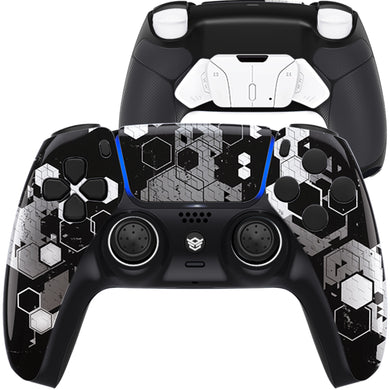 HEXGAMING RIVAL PRO Controller for PS5, PC, Mobile - Hexcamouflage Gray Black