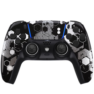 HEXGAMING RIVAL PRO Controller for PS5, PC, Mobile - Hexcamouflage Gray Black