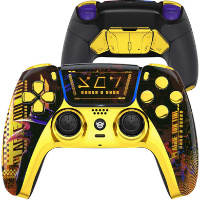 HEXGAMING RIVAL PRO Controller for PS5, PC, Mobile - Cyber Plague