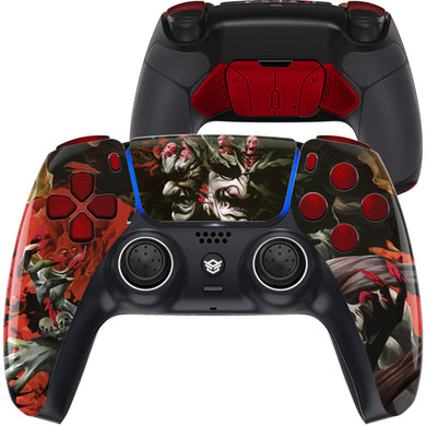 HEXGAMING RIVAL PRO Controller for PS5, PC, Mobile - Rage of Asura