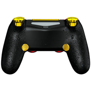HEXGAMING SPIKE Controller for PS4, PC, Mobile - Chrome Red Gold