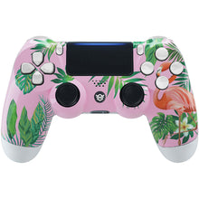 Load image into Gallery viewer, HEXGAMING SPIKE Controller for PS4, PC, Mobile - Tropical Flamingo
