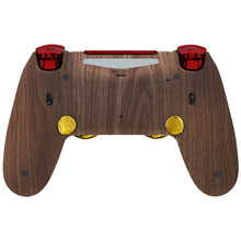 Load image into Gallery viewer, HEXGAMING SPIKE Controller for PS4, PC, Mobile - Chrome Gold Red
