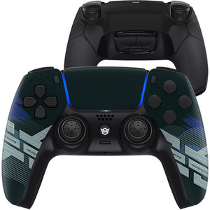 HEXGAMING ULTIMATE Controller for PS5, PC, Mobile - Blue Space Distortion