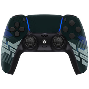 HEXGAMING ULTIMATE Controller for PS5, PC, Mobile - Blue Space Distortion