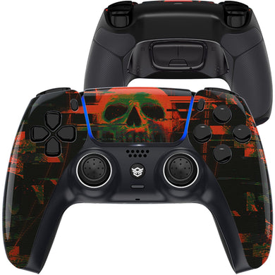HEXGAMING ULTIMATE Controller for PS5, PC, Mobile - Blurred Screaming Skull