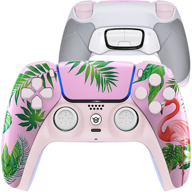 HEXGAMING ULTIMATE Controller for PS5, PC, Mobile - Tropical Flamingo