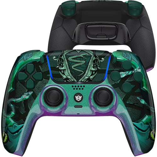 HEXGAMING ULTIMATE Controller for PS5, PC, Mobile - Eye of the Serpent