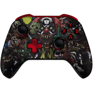 HEXGAMING ULTRA ONE Controller for XBOX, PC, Mobile- Scary Party ABXY Labeled