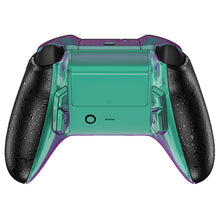 Load image into Gallery viewer, HEXGAMING ULTRA ONE Controller for XBOX, PC, Mobile- Chrome Cyan Gold Red ABXY Labeled
