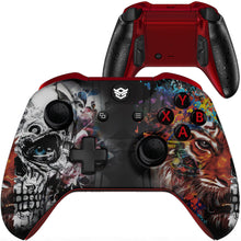 画像をギャラリービューアに読み込む, HEXGAMING ULTRA ONE Controller for XBOX, PC, Mobile-Tiger Skull ABXY Labeled
