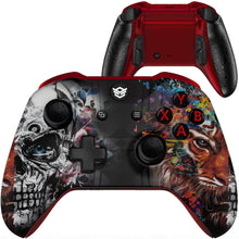 Load image into Gallery viewer, HEXGAMING ULTRA ONE Controller for XBOX, PC, Mobile-Tiger Skull ABXY Labeled
