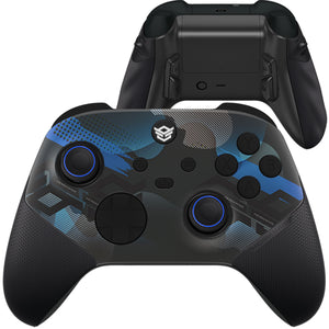 ULTRA X with Adjustable Triggers & Rubberized Grip Faceplate - Samurai Blue