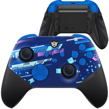 Load image into Gallery viewer, ULTRA X with Adjustable Triggers &amp; Rubberized Grip Faceplate - Blue Space Distortion
