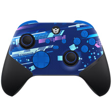 Load image into Gallery viewer, ULTRA X with Adjustable Triggers &amp; Rubberized Grip Faceplate - Blue Space Distortion
