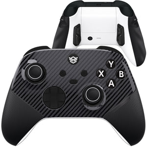 HEXGAMING ULTRA X Controller for XBOX, PC, Mobile - Silver Graphite Pattern ABXY Labeled