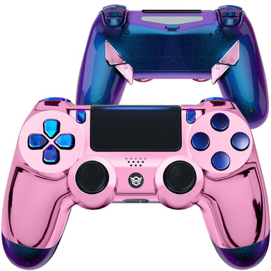 HEXGAMING EDGE Controller for PS4, PC, Mobile Chrome Pink